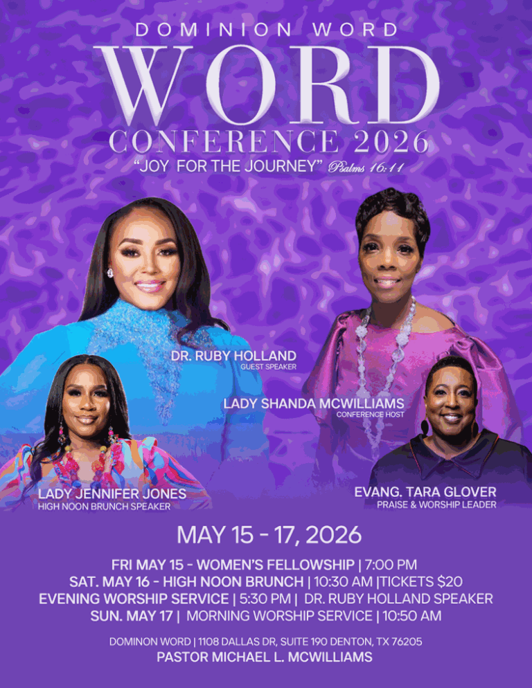 Women’s Conference 2026 - Dominion Word